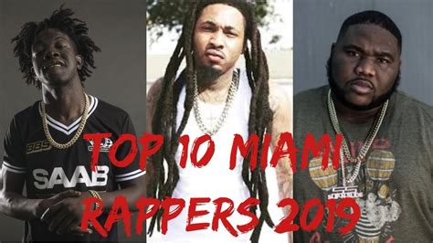 list of miami rap artists.